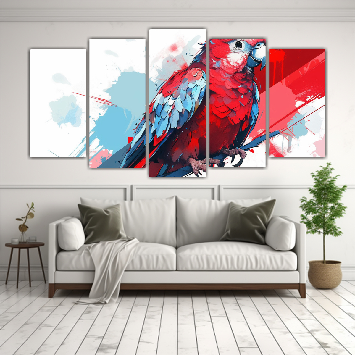 cuadros-modernos-para-sal-n-loros-amazonas-en-rojo-y-azul-estilo-neo-pop-art-1-1