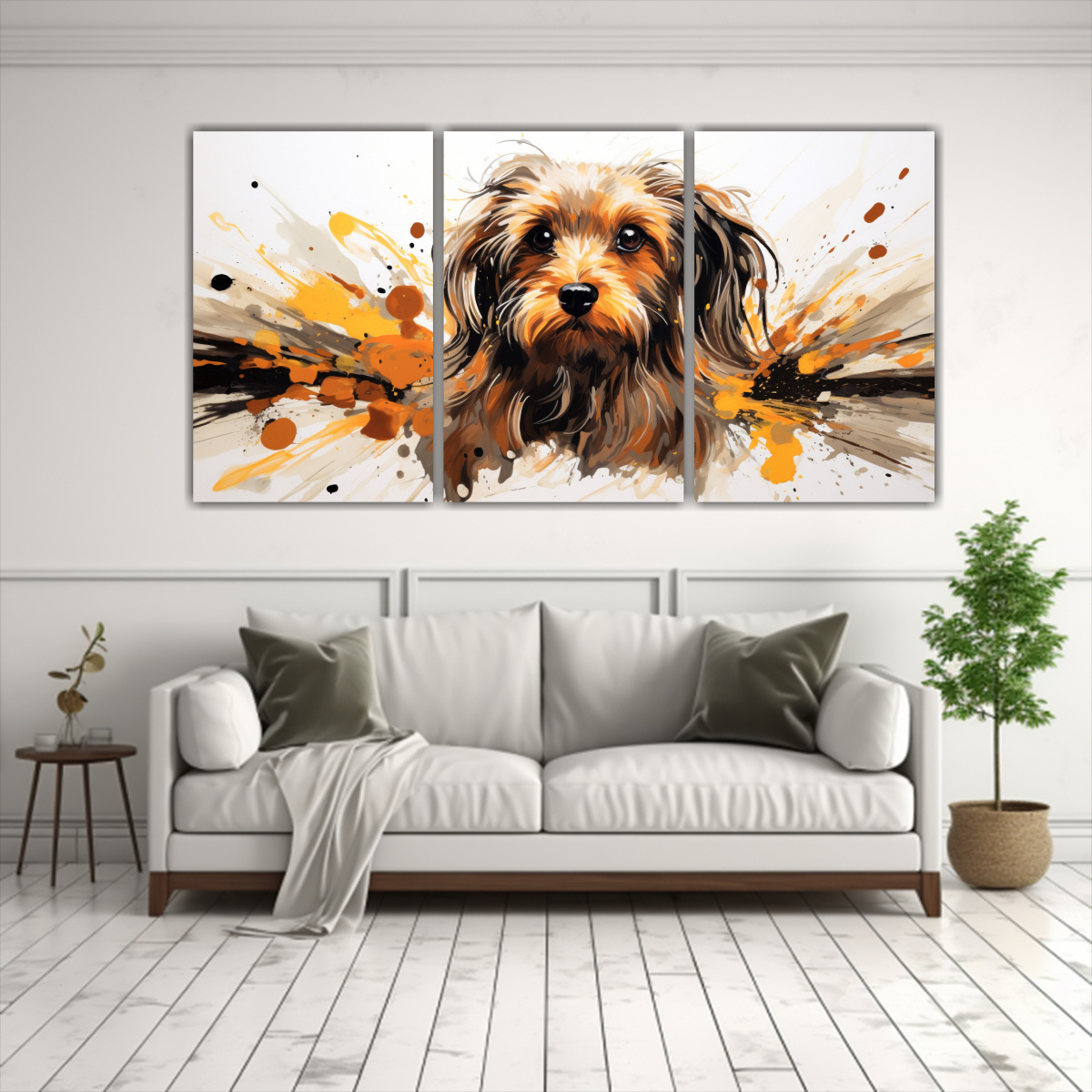 cuadros-pop-art-neo-full-color-mascota-en-tonos-vibrantes-y-marrones-1