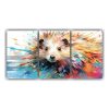 cuadros-porcupine-en-colores-saturados-y-blanco-suave