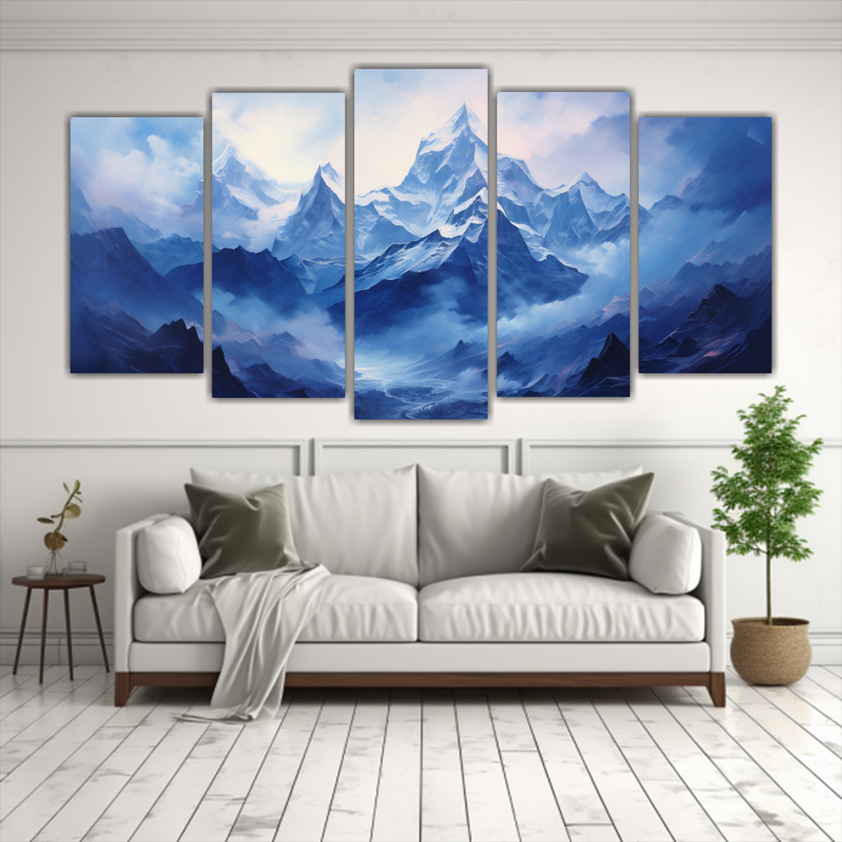 cuadros-tela-modernos-cumbres-y-rangos-azules-famosos-1
