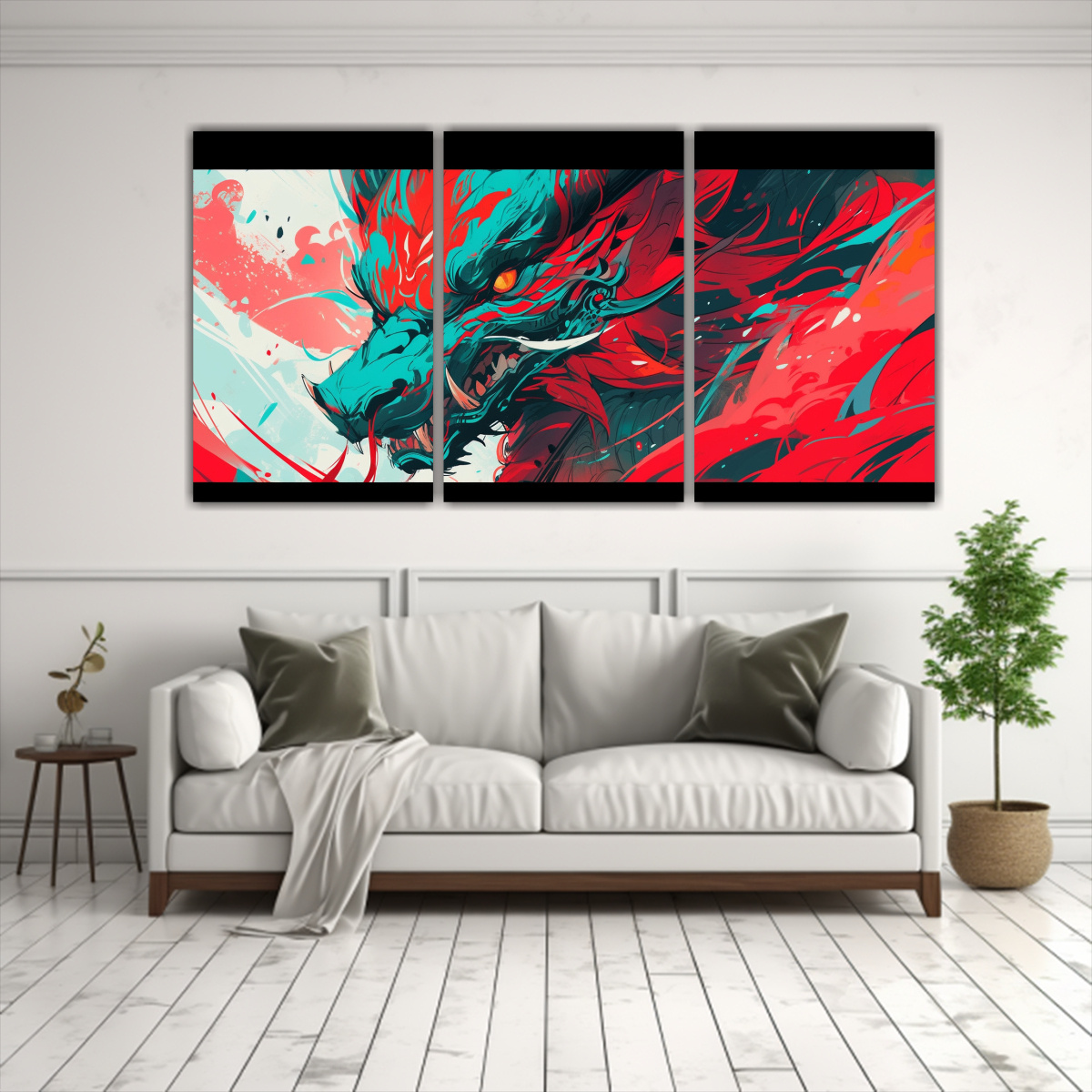cuadros-tema-drag-n-en-rojo-y-turquesa-para-decoraci-n-neonoir-1