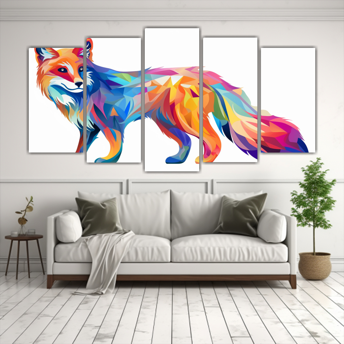 cuadros-vida-zorro-en-colores-prism-ticos-y-denim-pop-art-neo-1