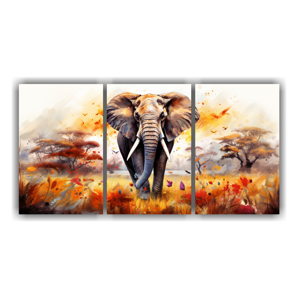 elefante-en-la-sabana-pintura-acuarela-estilo-colorido-