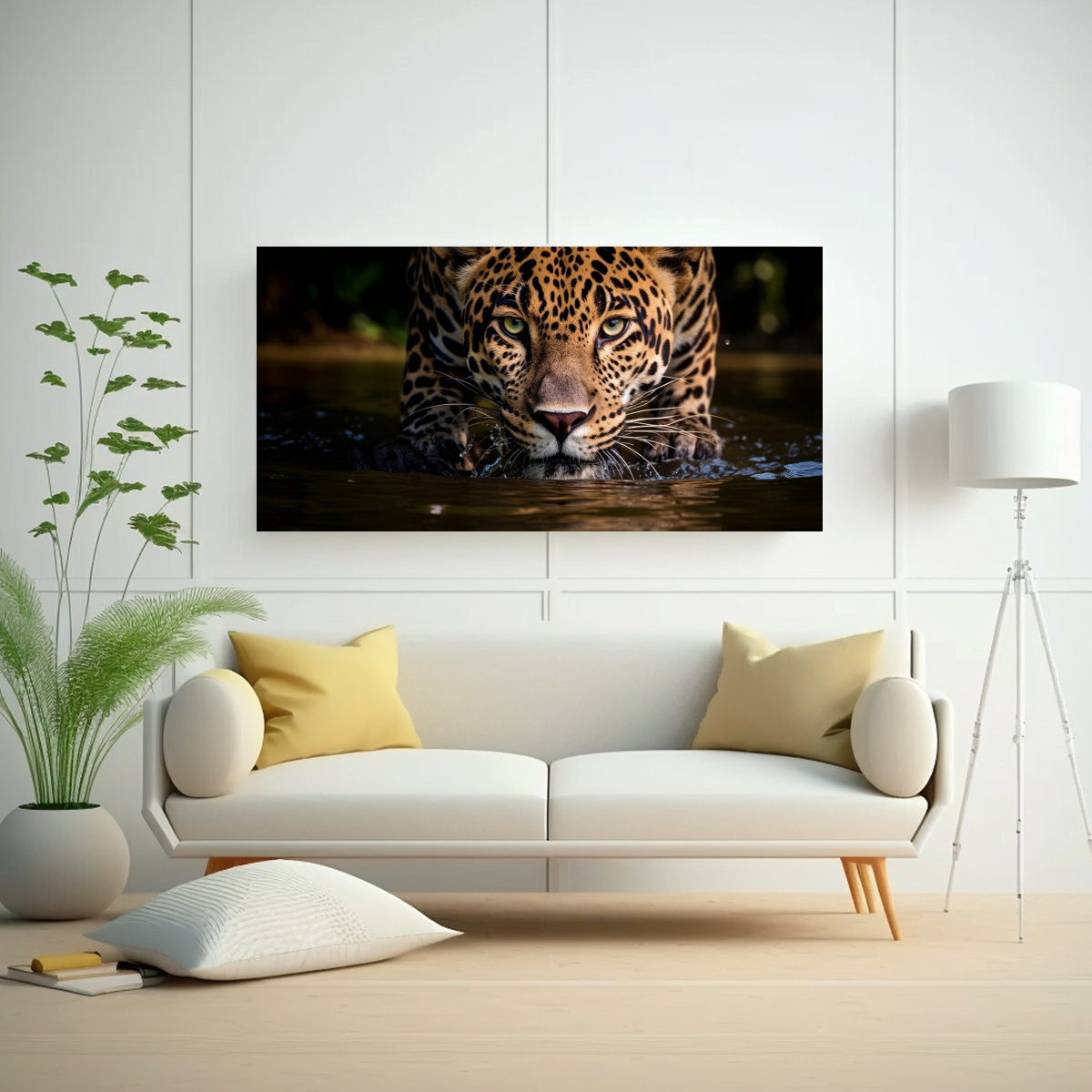 fascinante-fotograf-a-de-acecho-de-un-jaguar-en-arte-vintage-1