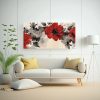 lienzo-de-tela-floral-rojo-y-negro-en-fondo-blanco-para-decoraci-n-moderna-1-1