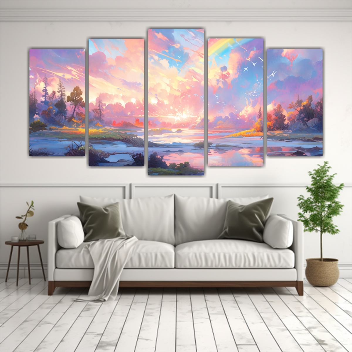 lienzo-impreso-abstracto-paisaje-arco-ris-y-morado-decoraci-n-arte-1