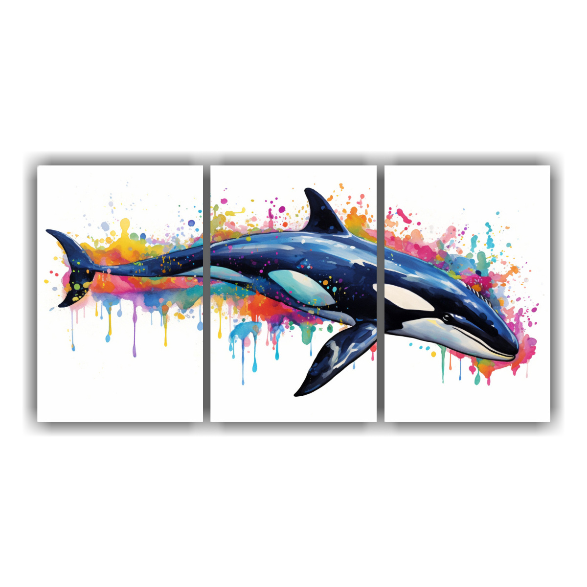 lienzos-de-tela-orca-en-colores-iridiscentes-y-carb-n-neo-pop