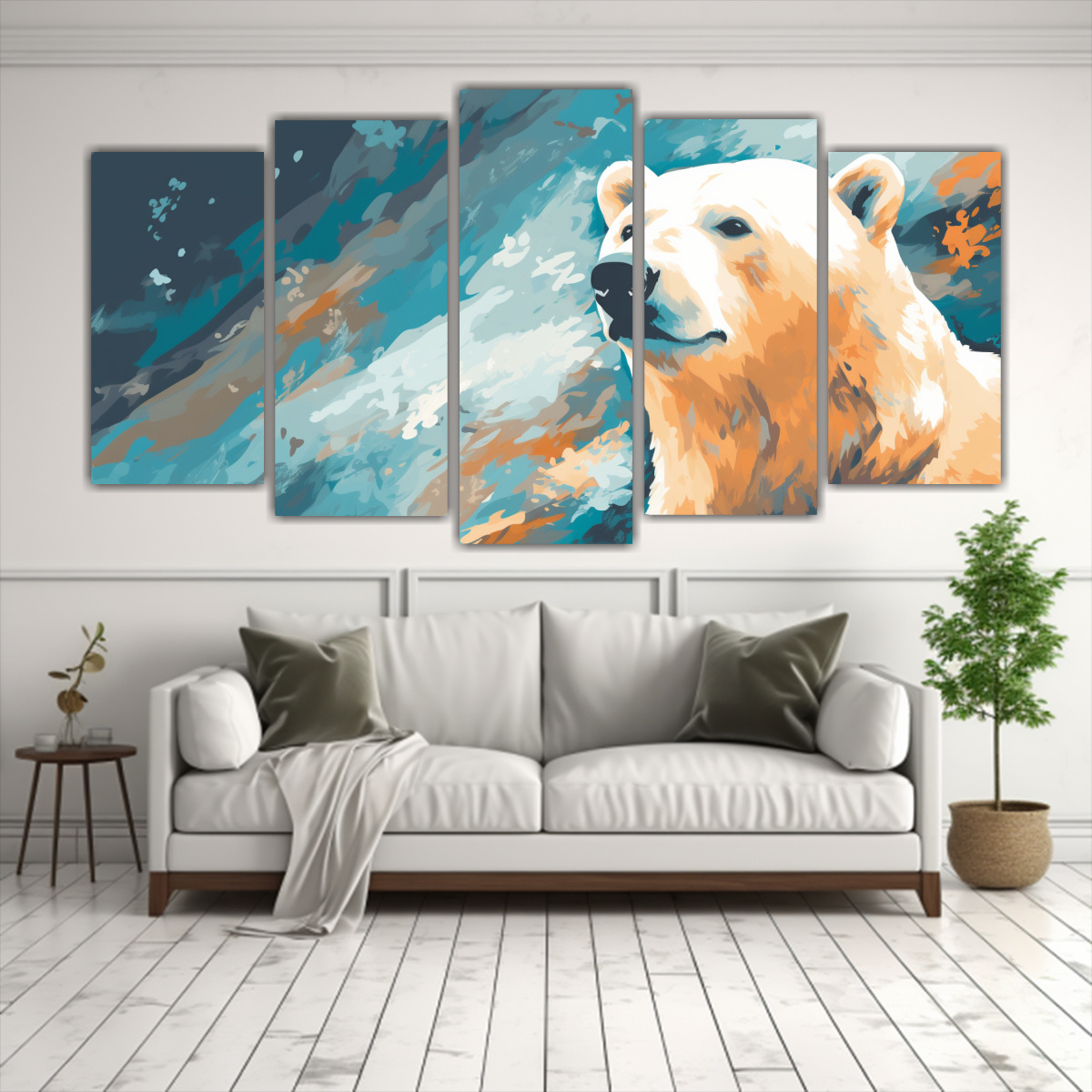 lienzos-dibujo-cl-sico-de-oso-polar-en-tonos-beige-y-tiza-en-arte-pop-neo-1-1
