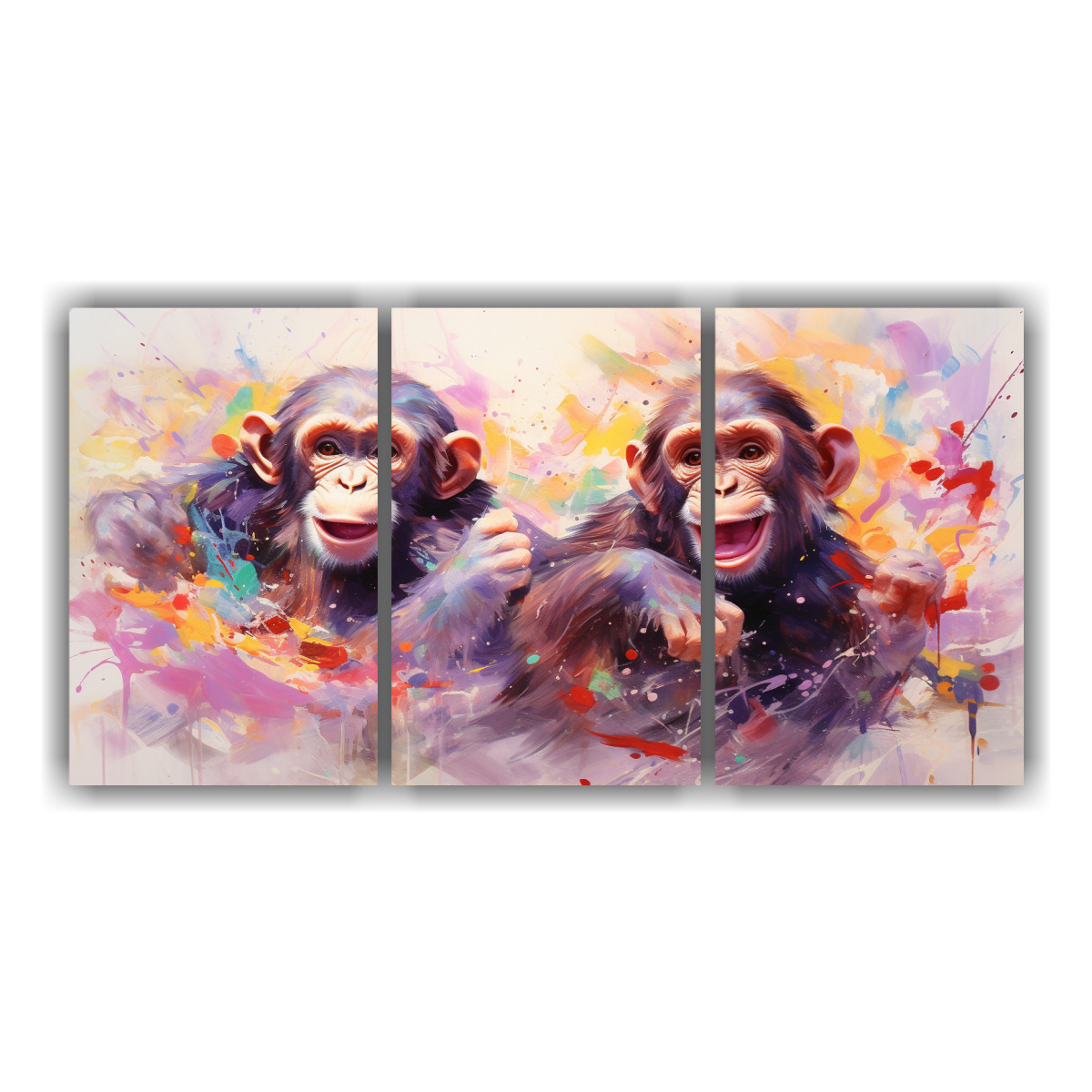 lienzos-fotograf-a-luminosidad-apes-monkeys-en-colores-susurrantes-y-lechosos