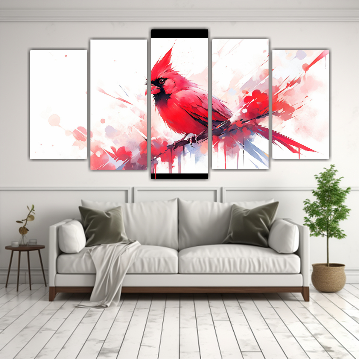 obra-regalo-composiciones-cardinal-blanco-y-rojo-arte-pop-neo-en-decoraci-n-1
