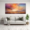 paisaje-abstracto-arco-ris-y-marr-n-en-tela-arte-de-pared-1