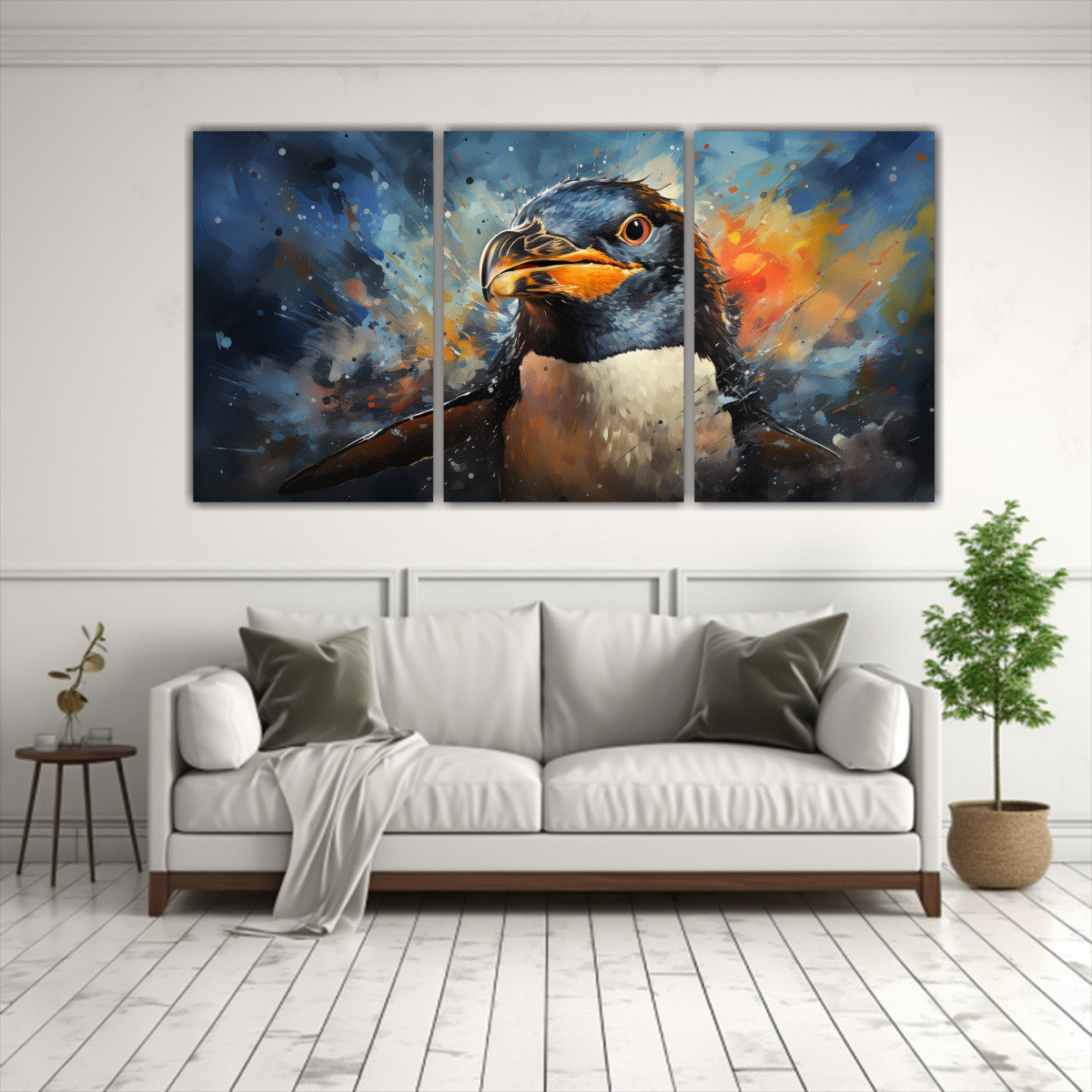 penguin-en-acuarelas-coloridas-estilo-pintura-equilibrada-1