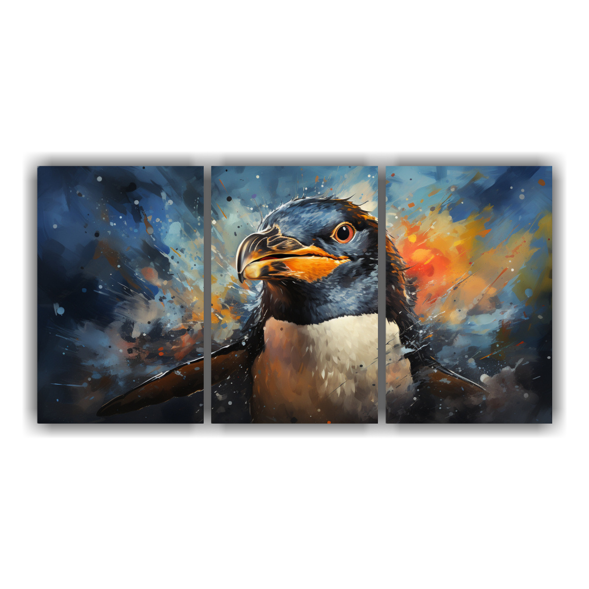 penguin-en-acuarelas-coloridas-estilo-pintura-equilibrada