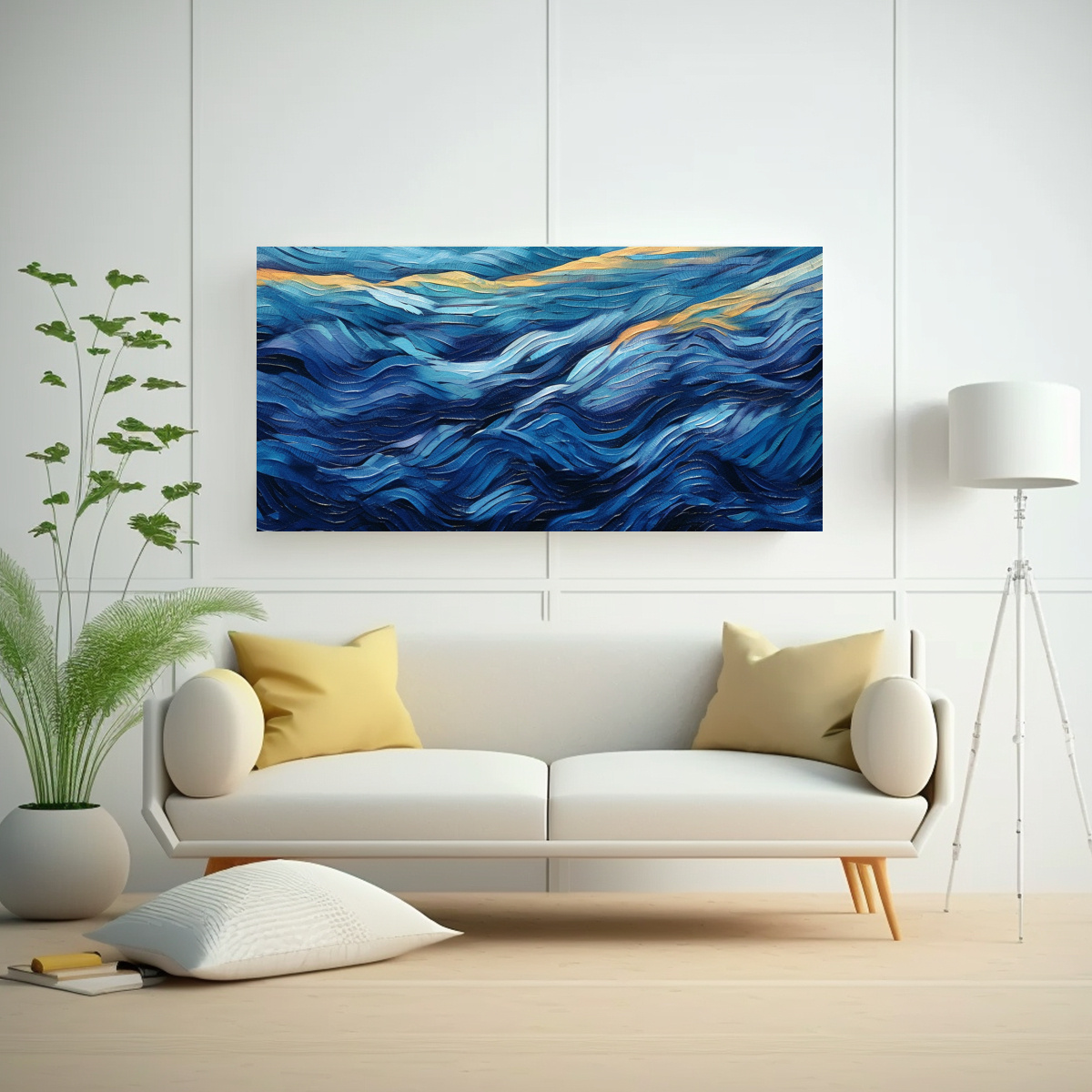 pintura-abstracta-azul-con-campos-horizontales-vibrantes-1