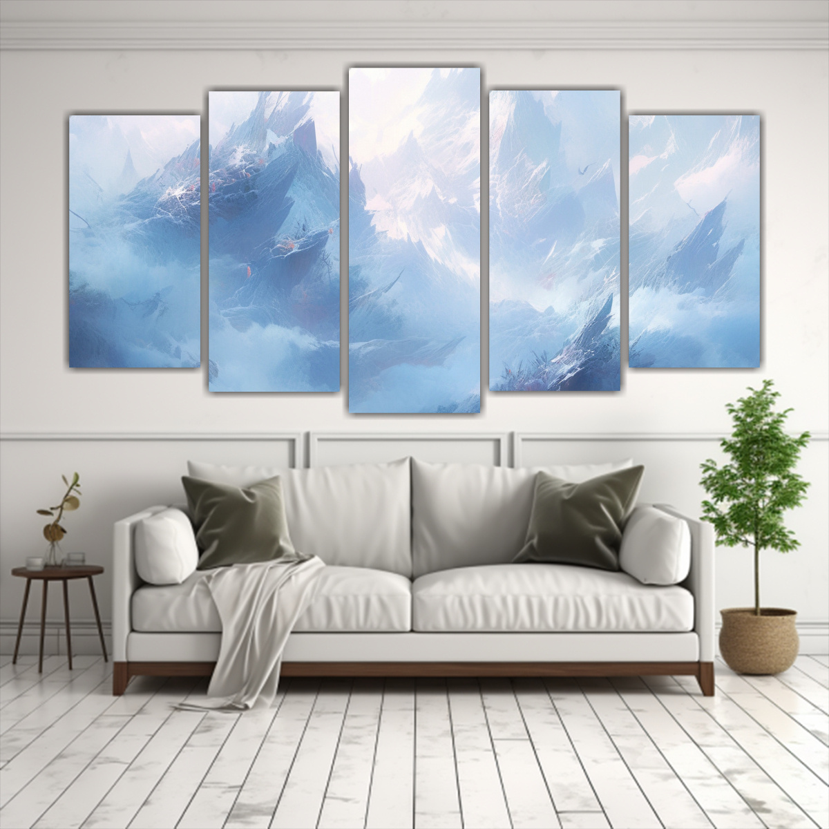 pintura-abstracta-de-monta-as-nevadas-con-colores-azules-1