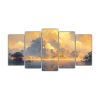 pintura-abstracta-de-paisaje-con-colores-dorados-5-lienzos-modernos-