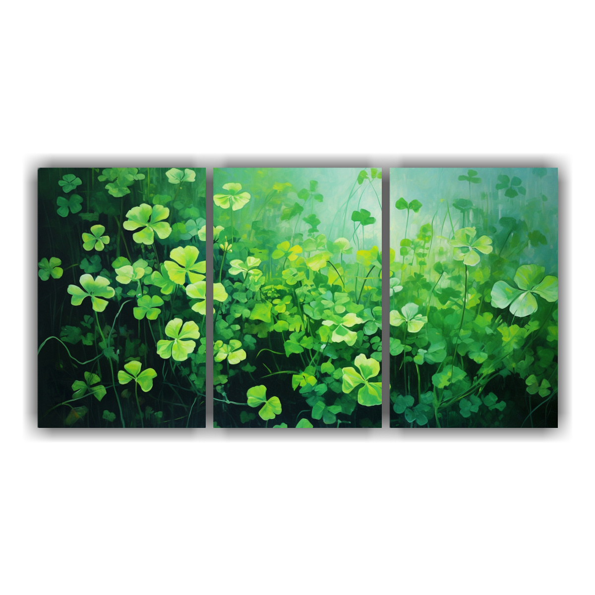 pintura-abstracta-de-tr-bol-de-hierbas-en-tela-tr-ptico-fant-stico-