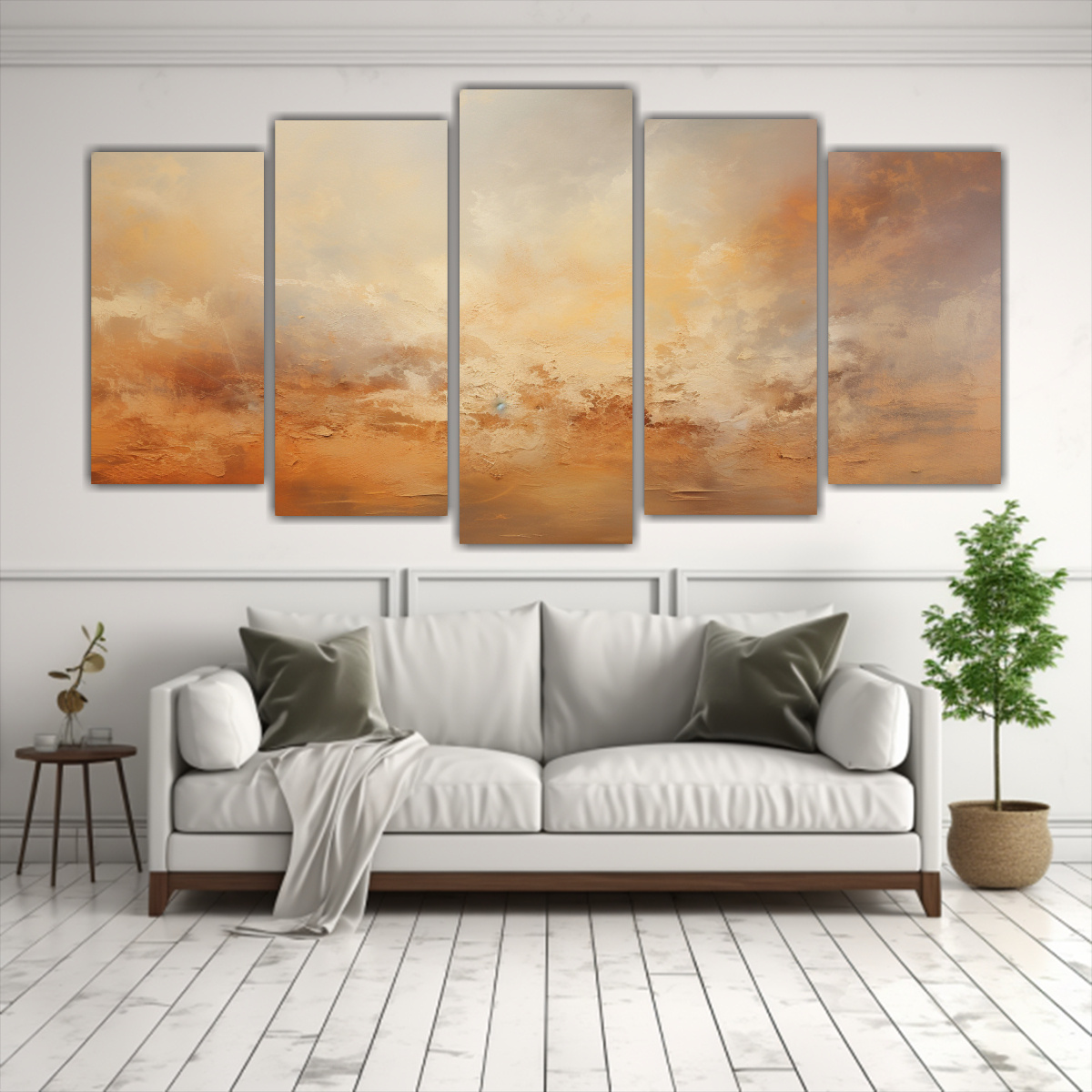pintura-abstracta-de-un-adorable-cielo-y-mar-con-colores-marrones-1