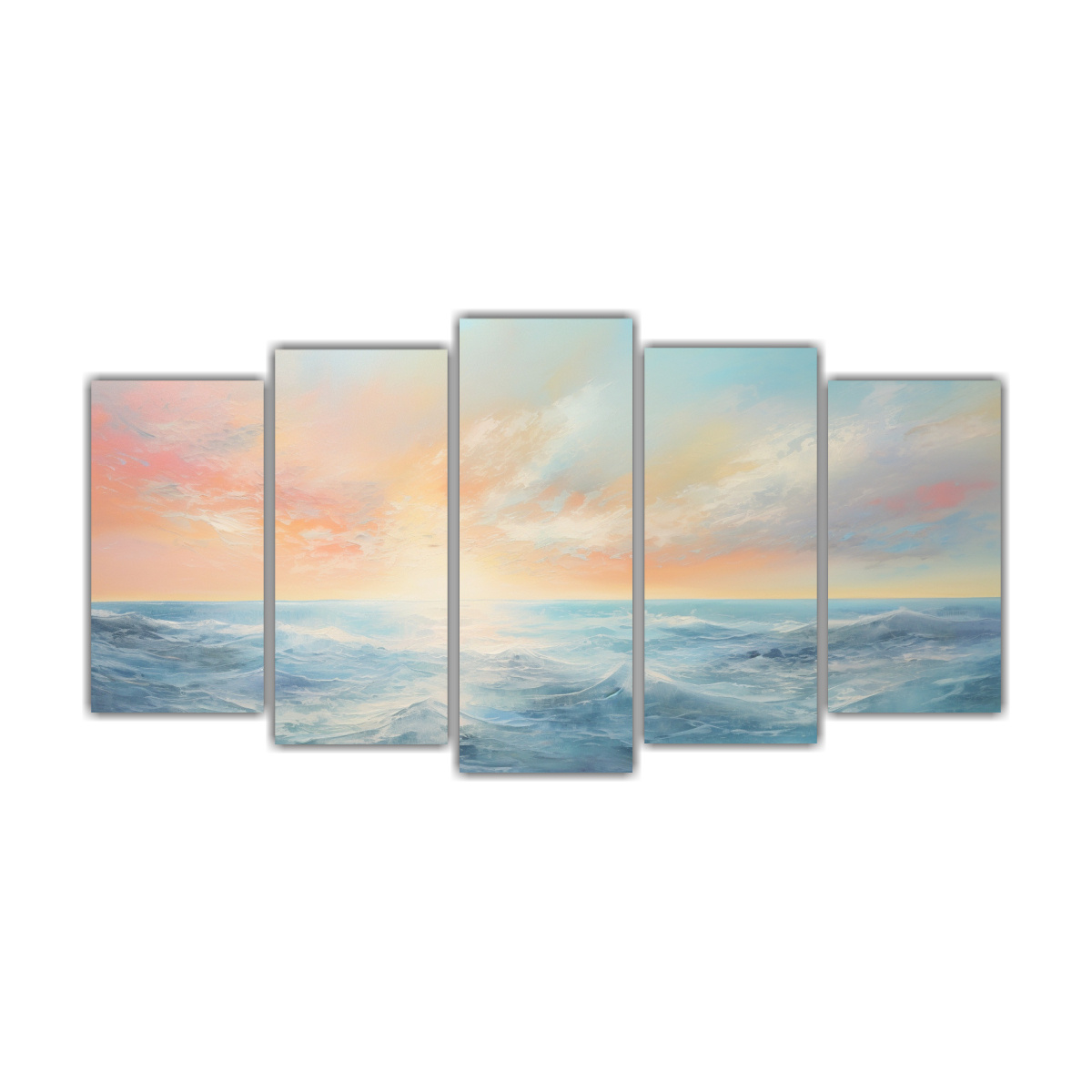 pintura-abstracta-detallada-cielo-y-mar-en-set-5-canvas-hermoso-bonito