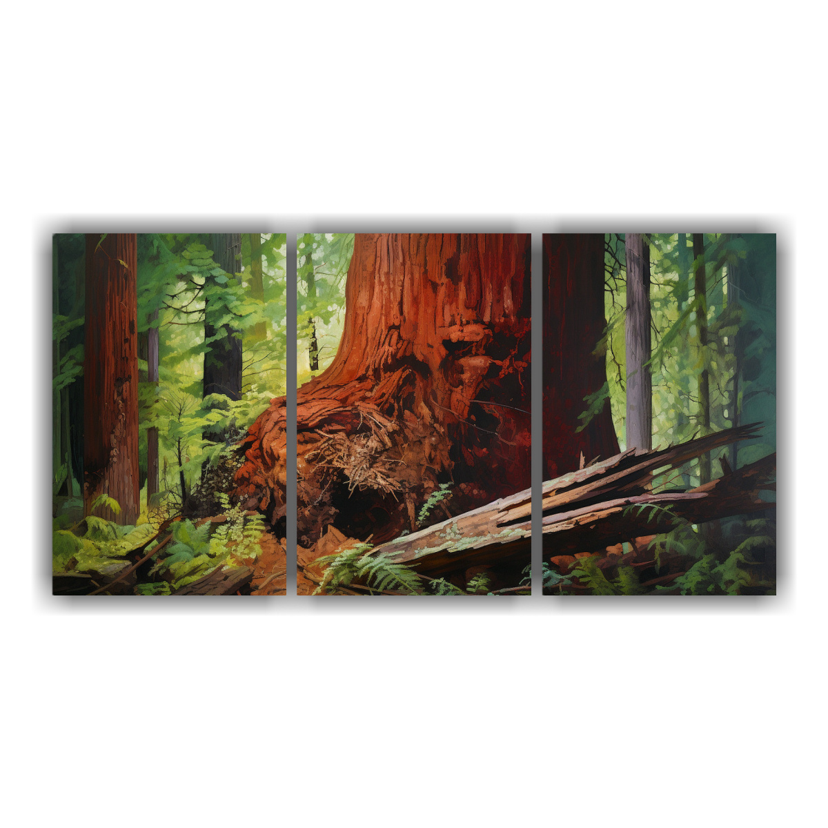 pintura-abstracta-detallada-de-un-rbol-redwood-en-lienzo-composici-n-equilibrada