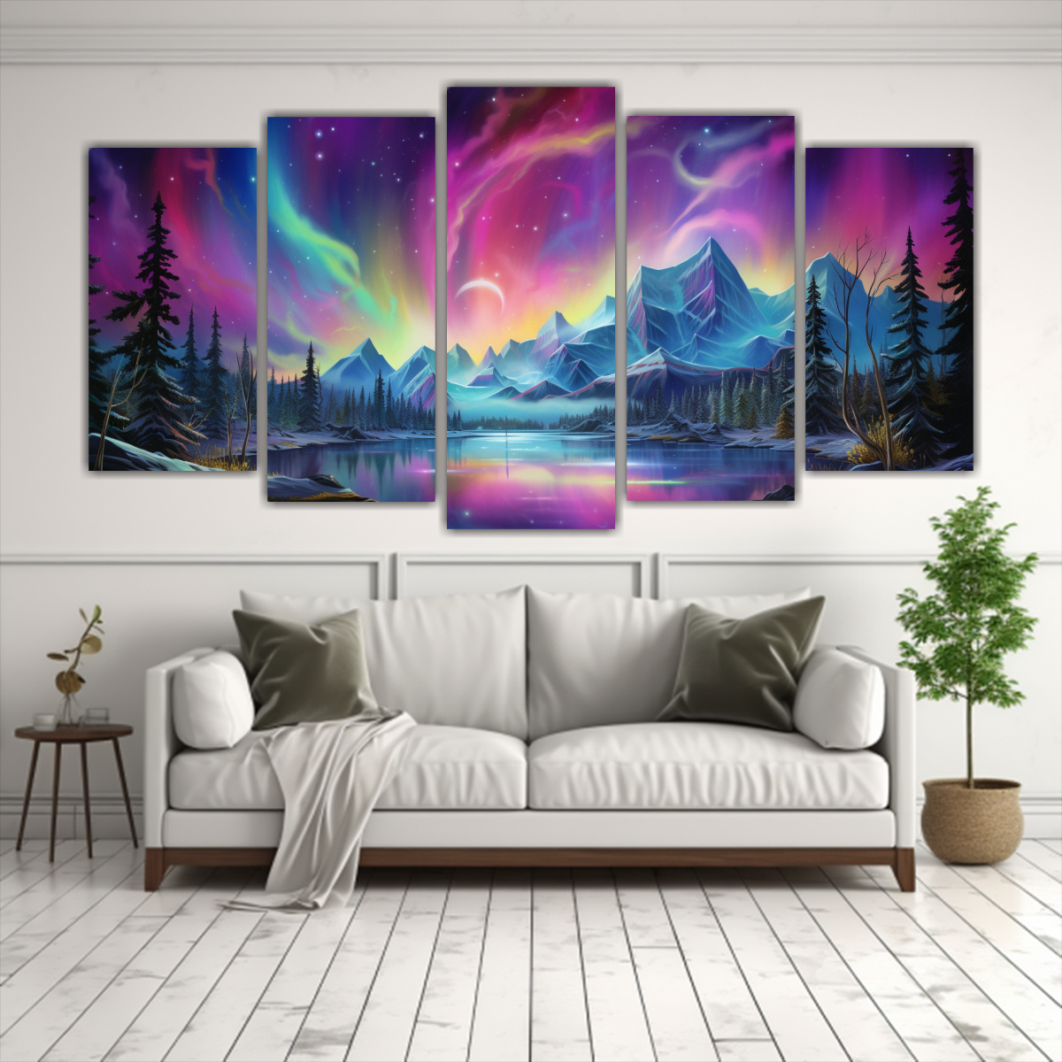pintura-abstracta-econ-mica-canvas-cinco-luces-del-norte-arco-ris-y-p-rpura-1