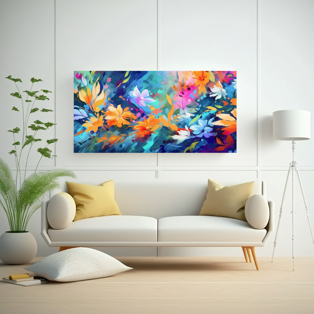 pintura-abstracta-multicolor-con-flores-y-hojas-vivas-1
