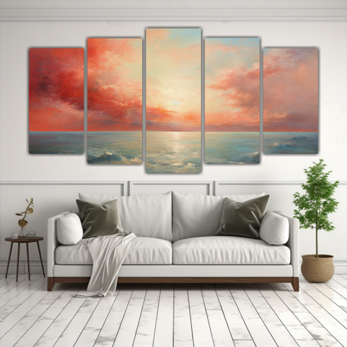 pintura-abstracta-tonos-luminosos-mar-y-cielo-con-colores-rojos-1