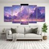 pintura-abstracta-urbana-de-cielo-y-mar-en-tonos-morados-1