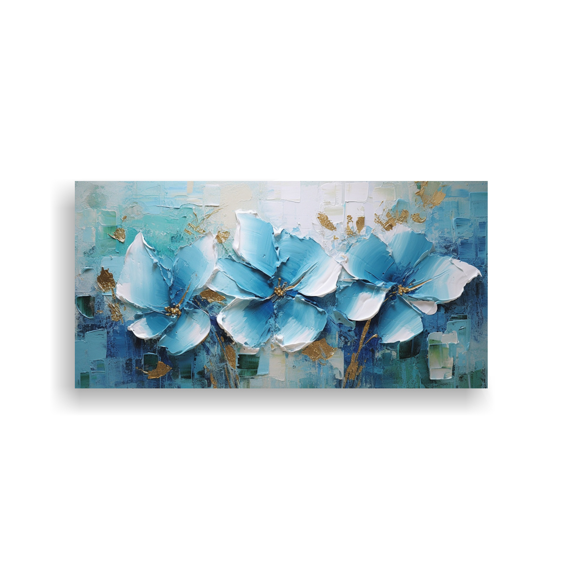 pintura-al-estilo-leo-abstracta-azul-con-destellos-de-flores-en-lienzo