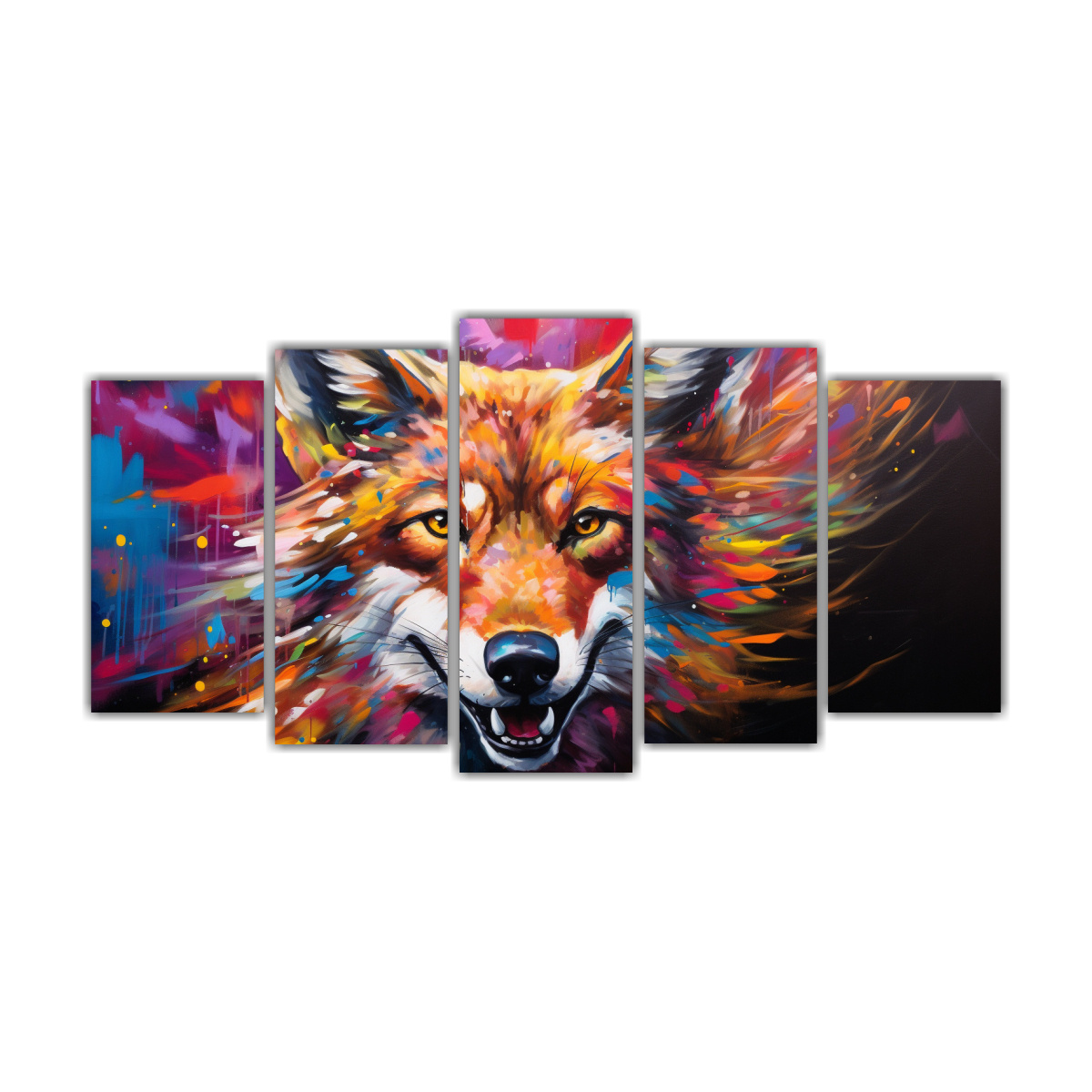 pintura-al-estilo-leo-colorida-estilo-coyote-equilibrada