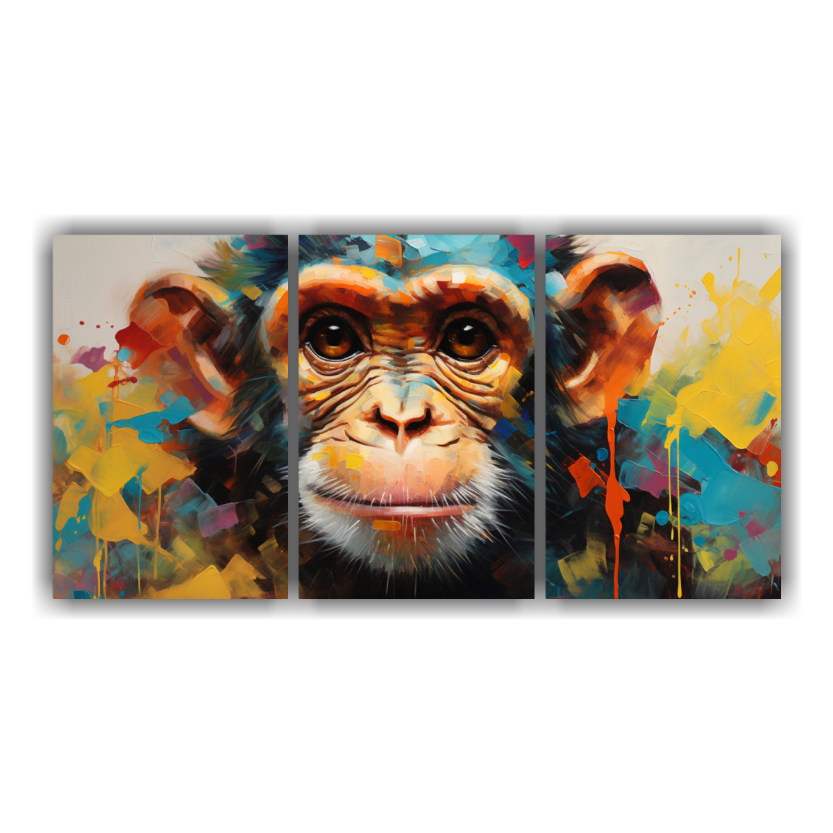 pintura-al-estilo-leo-de-un-mono-colorido-en-estilo-expresionista-tres-artes-lindas
