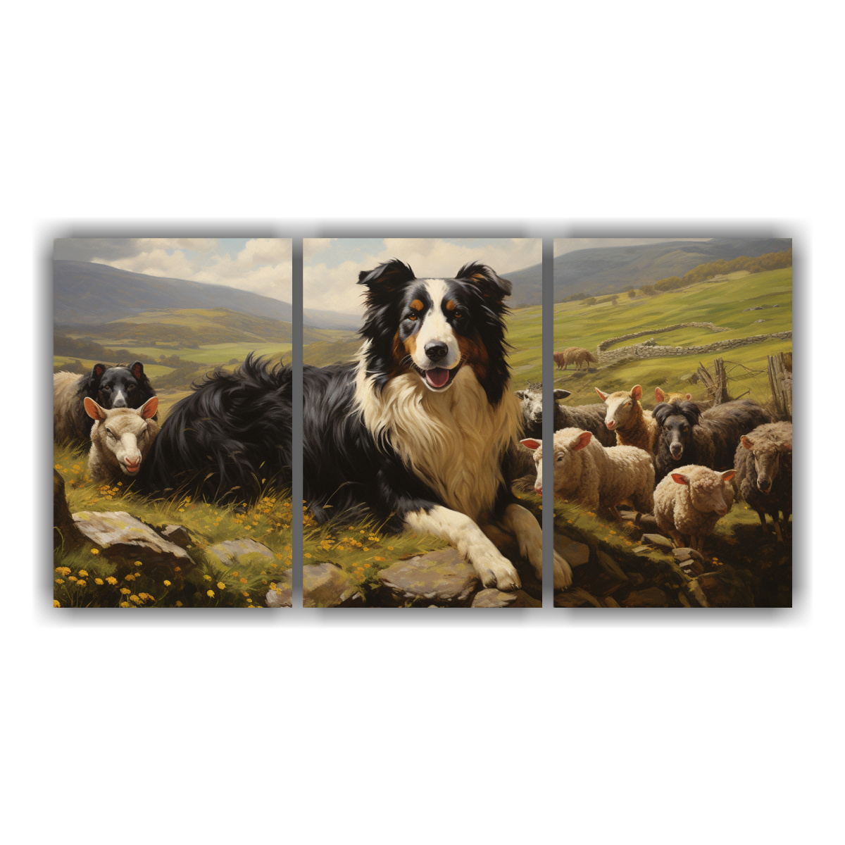 pintura-al-estilo-leo-detallada-de-perros-pastores-y-collies-