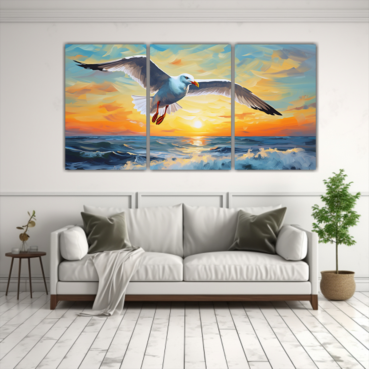 pintura-al-estilo-leo-en-vivo-de-estilo-impactante-gaviota-con-tres-telas-1