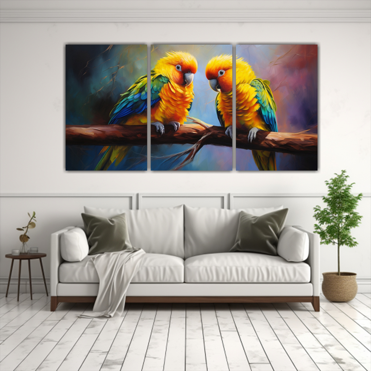 pintura-al-estilo-leo-estilo-amoroso-y-colorido-en-bastidor-con-tres-telas-inspiradas-en-poca-1