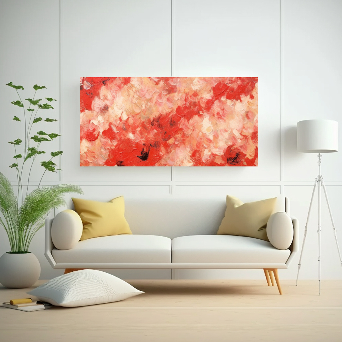 pintura-al-estilo-leo-impresionista-roja-y-blanca-patr-n-impactante-1