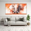 pintura-de-lienzo-inspirador-de-elefante-asi-tico-en-blanco-y-naranja-1