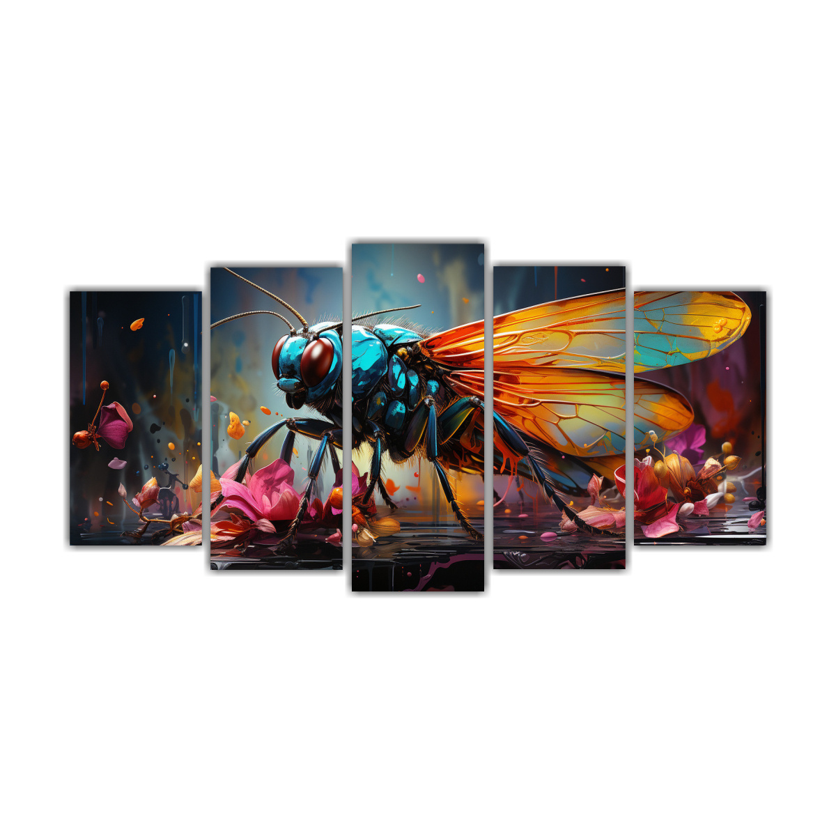 pintura-decorativa-alegre-con-insectos-en-estilo-estilo-leo-colorido