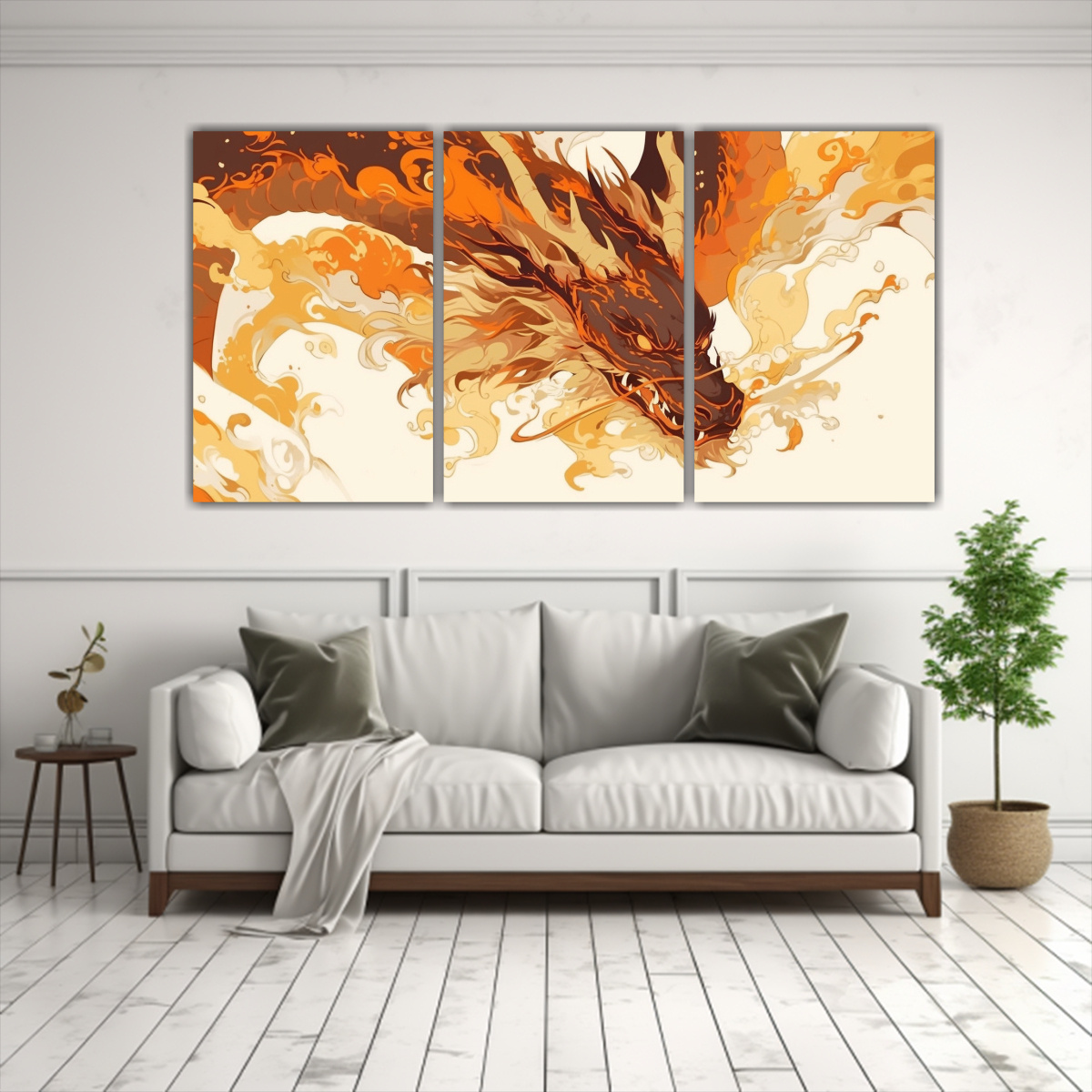 pintura-decorativa-composici-n-art-stica-de-drag-n-en-tonos-marr-n-y-naranja-atm-sfera-neonoir-1