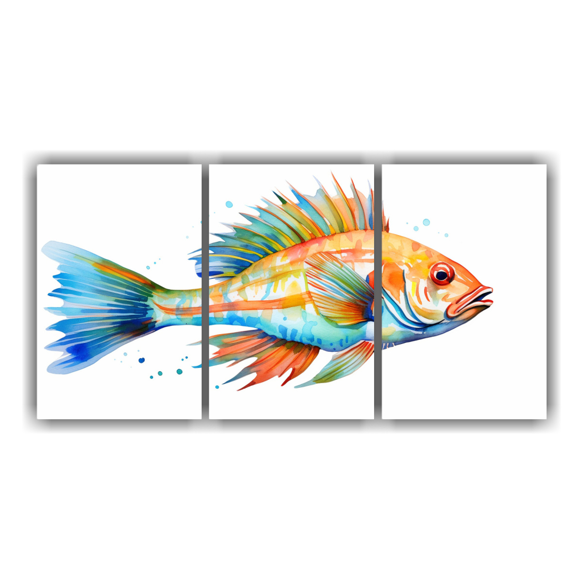 pintura-en-lienzo-de-peces-de-colores-vibrantes-estilo-acuarela-
