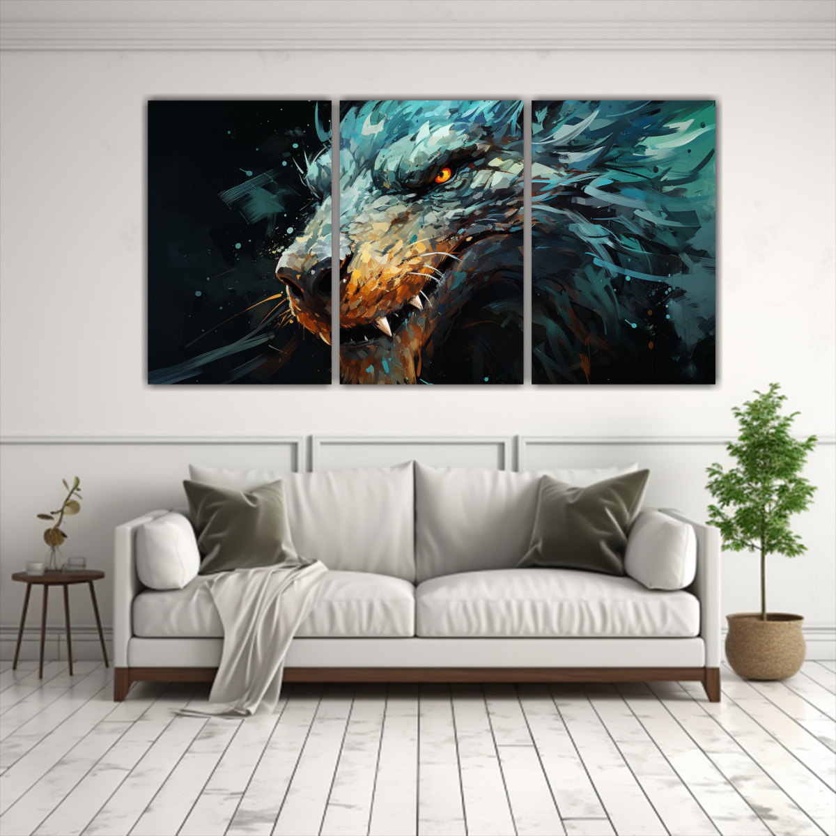 pintura-estilo-neonoir-de-un-drag-n-en-verde-y-azul-1