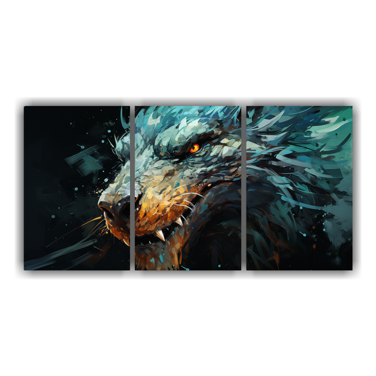 pintura-estilo-neonoir-de-un-drag-n-en-verde-y-azul