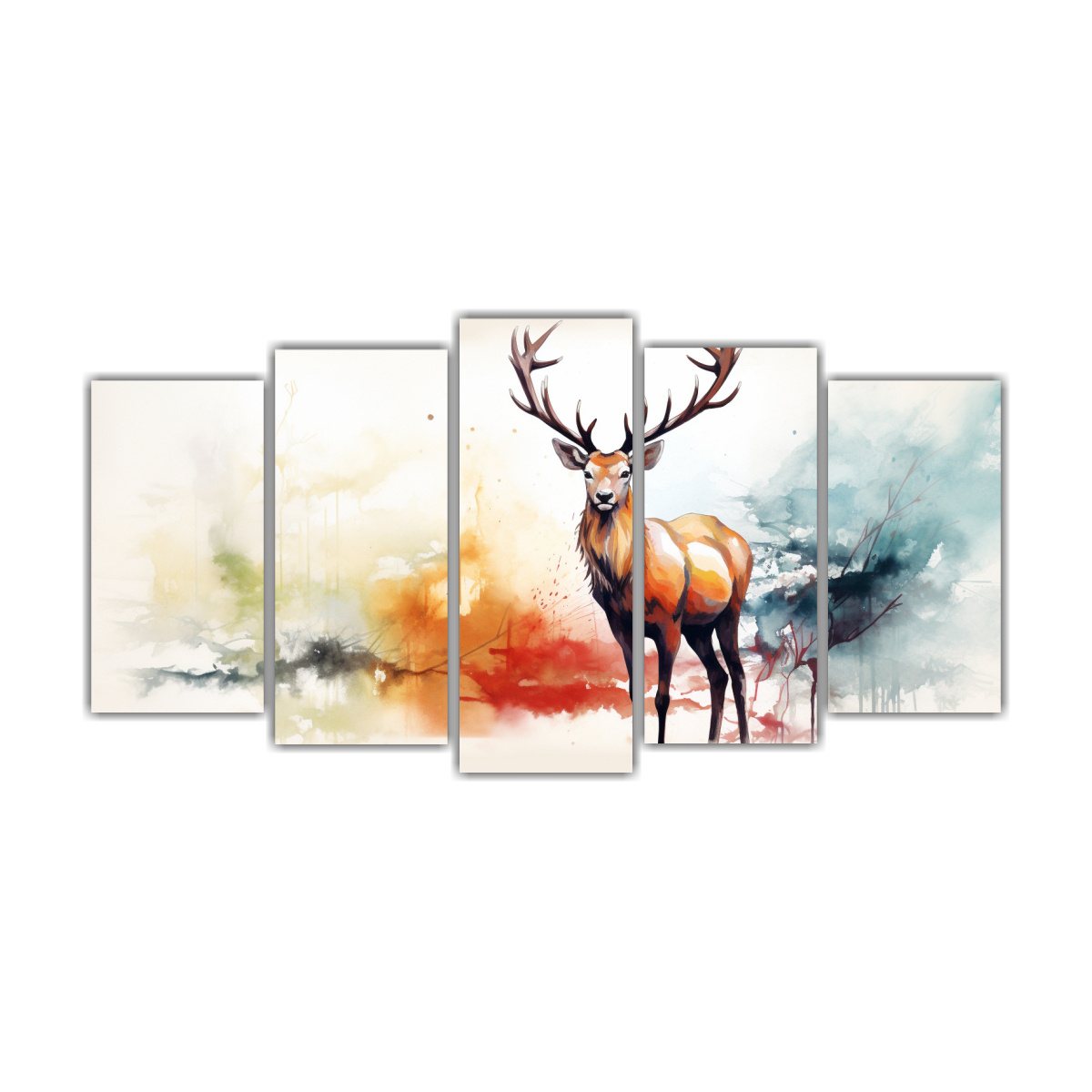 pintura-inspiraci-n-reindeer-acuarelas-color-21-estilo-acuarela
