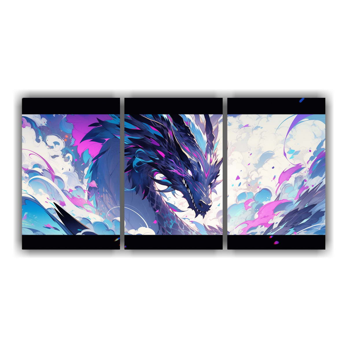 pintura-lienzo-creativa-drag-n-en-p-rpura-y-turquesa-atm-sfera-neonoir-