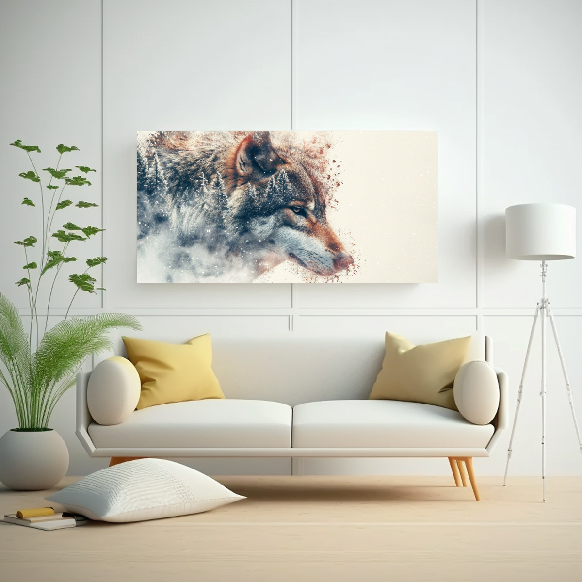 pintura-minimalista-lobo-bosque-invernal-doble-exposici-n-1