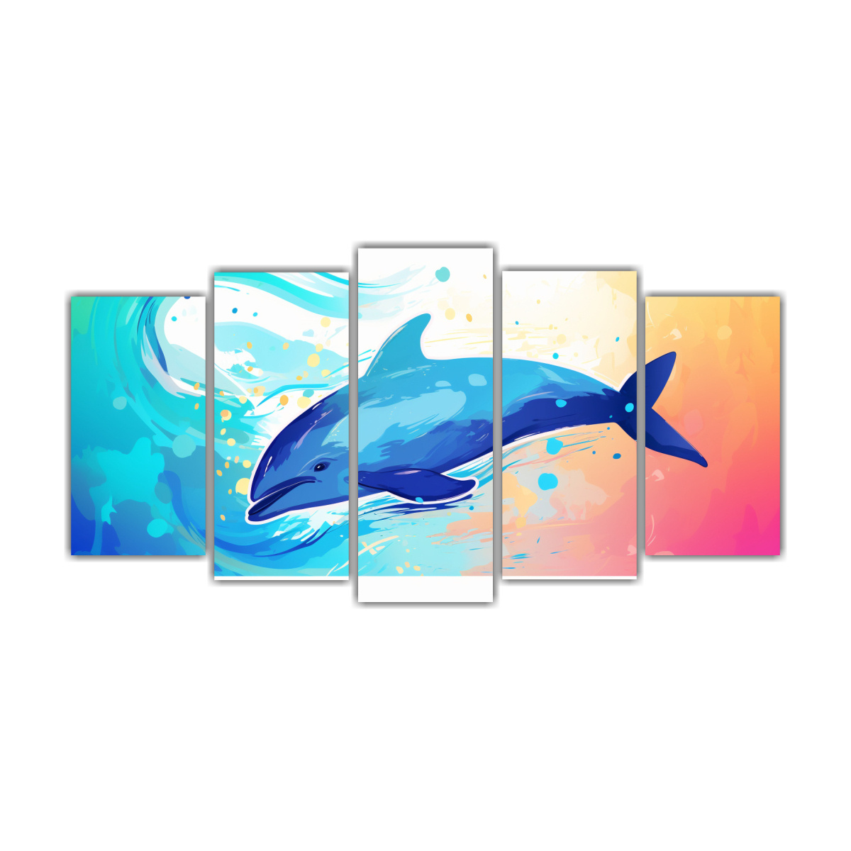 pintura-original-de-neo-pop-art-de-una-ballena-beluga-en-colores-espectro-y-aqua