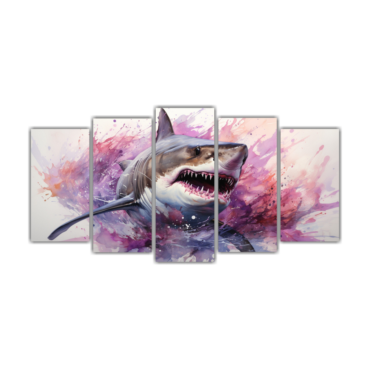 pintura-relieve-tibur-n-en-lila-y-colores-neo-pop-art-estilo-decorativo