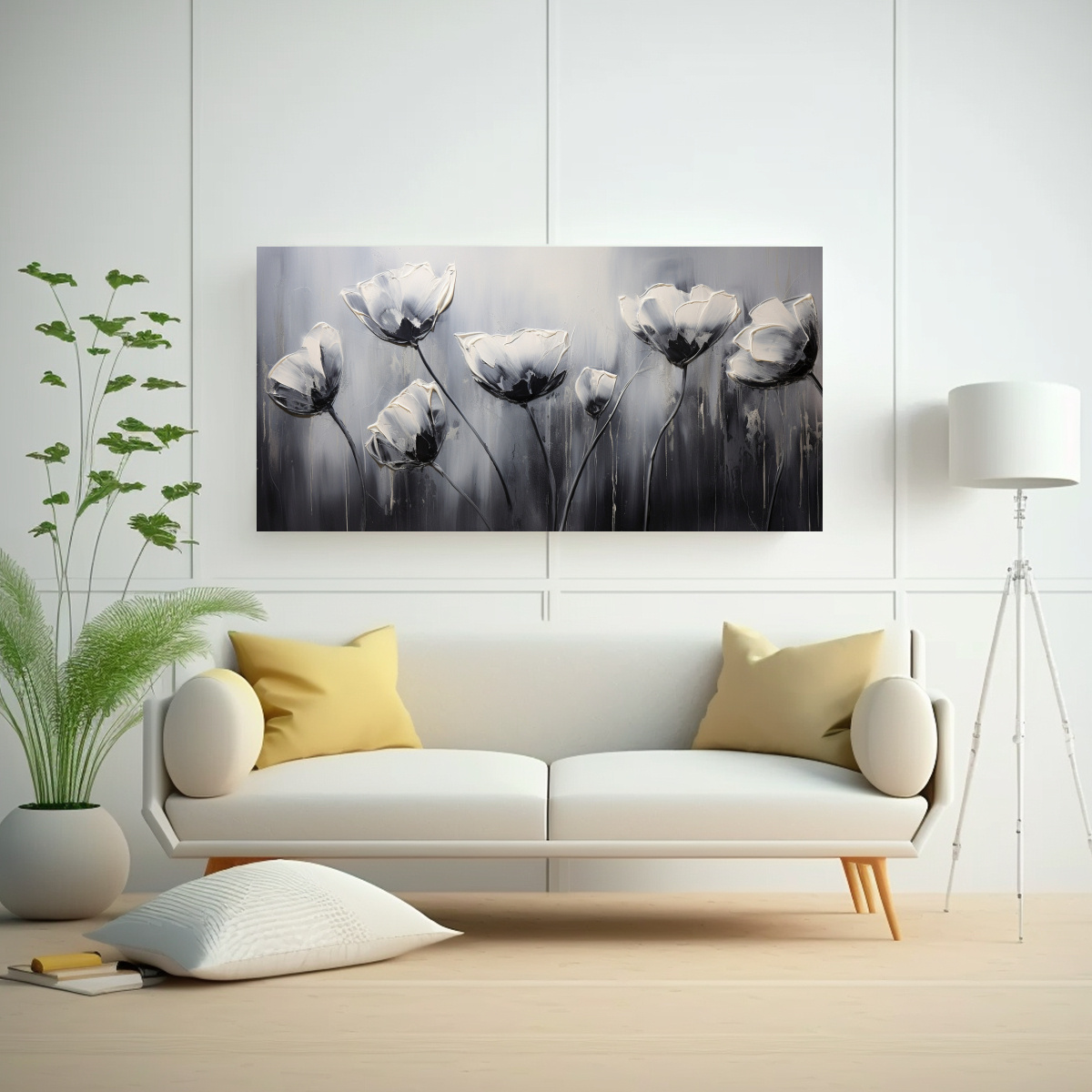 pintura-vanguardia-esquema-tulipanes-negros-sobre-lienzo-1-1