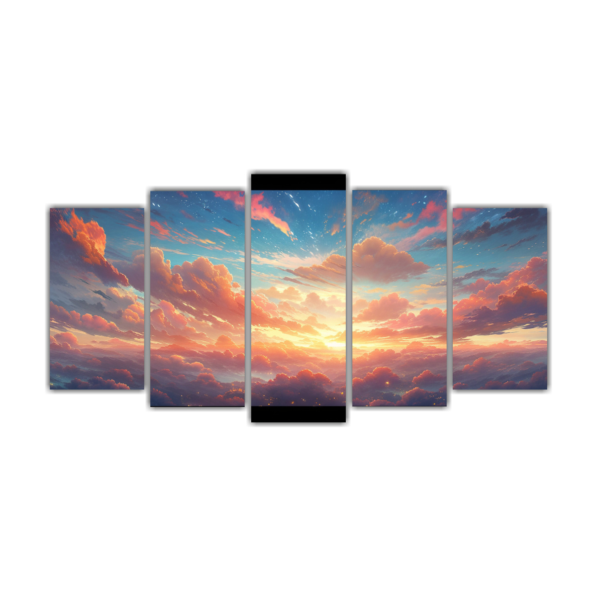 pinturas-abstractas-de-belleza-en-amaneceres-y-atardeceres-con-colores-verdes