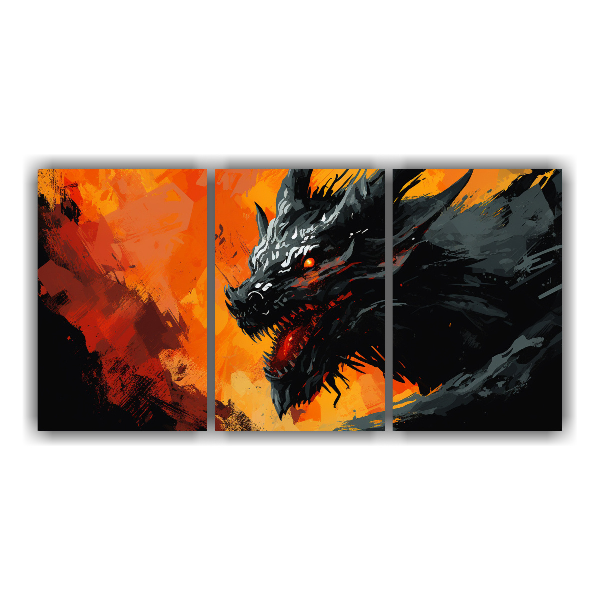 pinturas-abstractas-de-drag-n-en-naranja-y-negro-atmosfera-neonoir