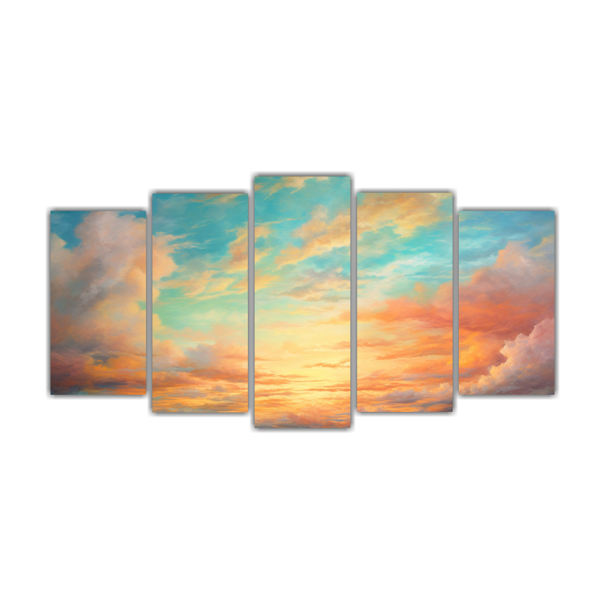 pinturas-abstractas-inspiradas-en-los-cielos-turquesa-al-amanecer-y-atardecer-